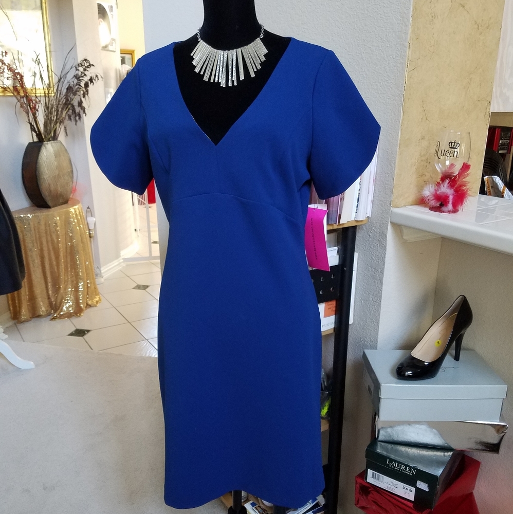 NWT! Betsy Johnson Royal Blue Tunic Dress